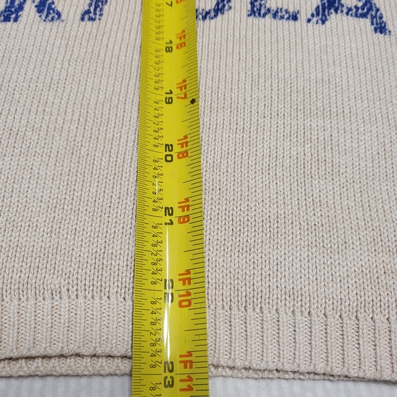 Pilcro Beachy Muscle Sweater Sleeveless Tank Surf Season Sun Women's M - Picture 5 of 10